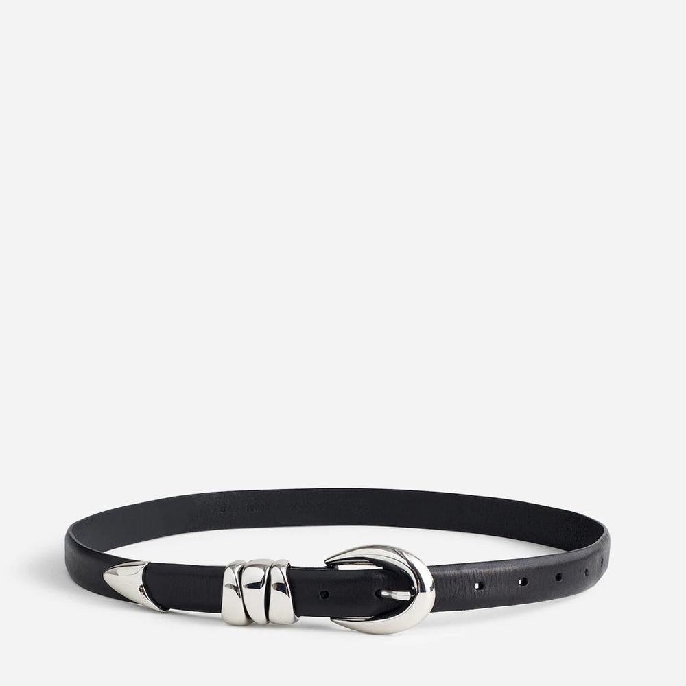 Madewell Triple Metal Keeper Belt